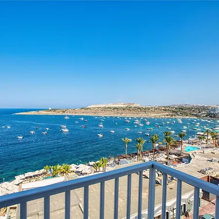 Beautiful Seafront With Comfy Beds, Ac & Wifi By 360 Estates Appartement San Pawl il-Baħar