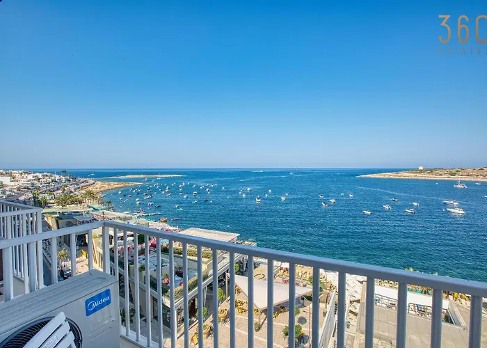 Apartment Beautiful Seafront With Comfy Beds, Ac & Wifi By 360 Estates *